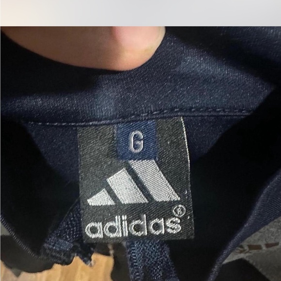 Adidas Men's Two-Tone Gray and Navy Jacket - Picture 3 of 7